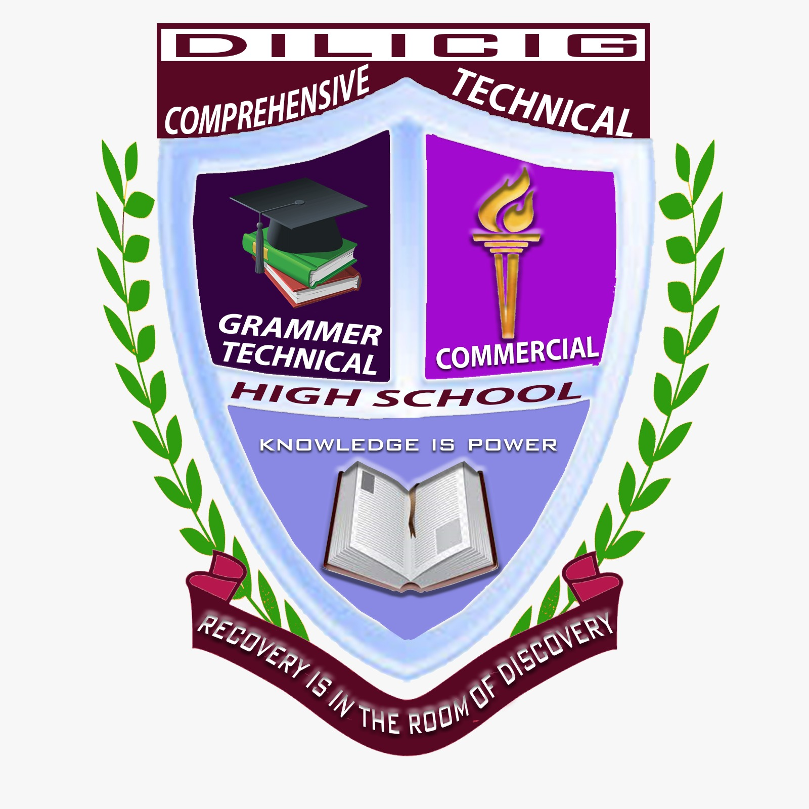 DILICIG Comprehensive Technical High School crest